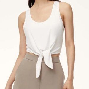 Aritzia Babaton Jeronimo Tank, Size Small White